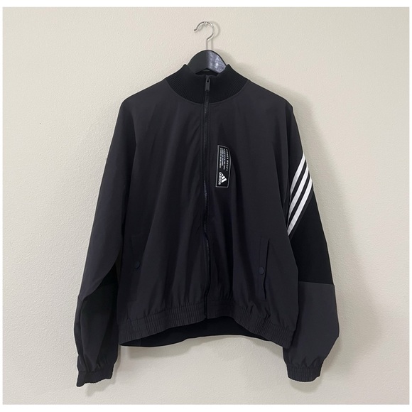 Adidas Size Large Sportswear Aeroknit Track Jacket - Picture 3 of 8